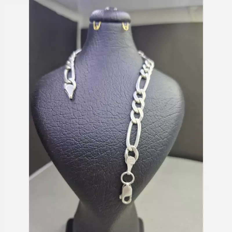 دستبند نقره مردانه با وزن 16 گرم کار خاص
