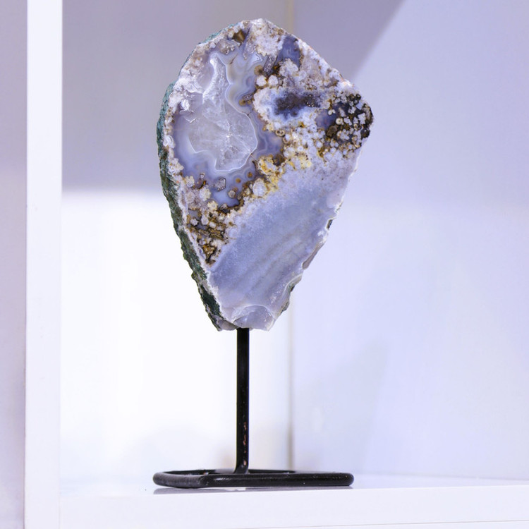 سنگ راف عقیق مدل اسلایس کد 6
