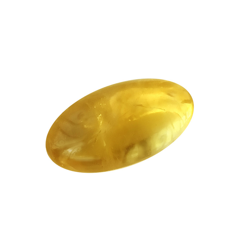 سنگ سیترین مدل بیضی کد c22
