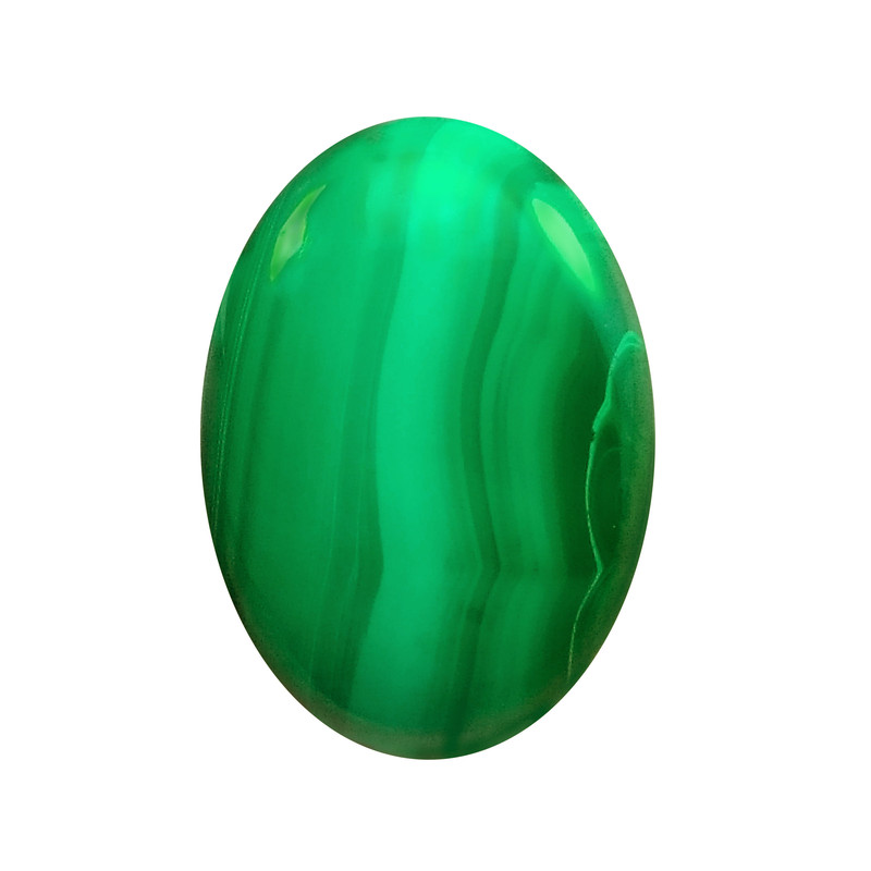 سنگ مالاکیت مدل نگین کد m76