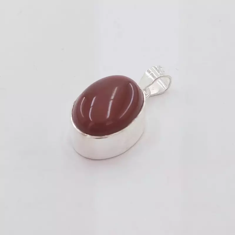 گردنبند نقره عقیق قرمز دارای حرز کبیر روی پوست و تربت کربلا (پلاک نقره حرزدار)