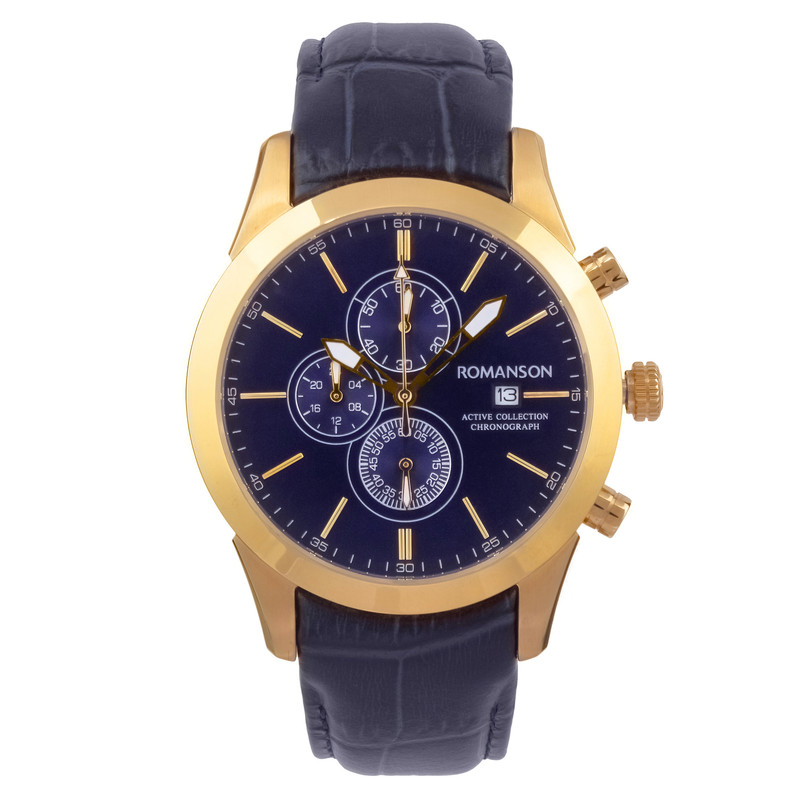 ساعت مچی عقربهای مردانه رومانسون مدل Chronograph کد WG-168