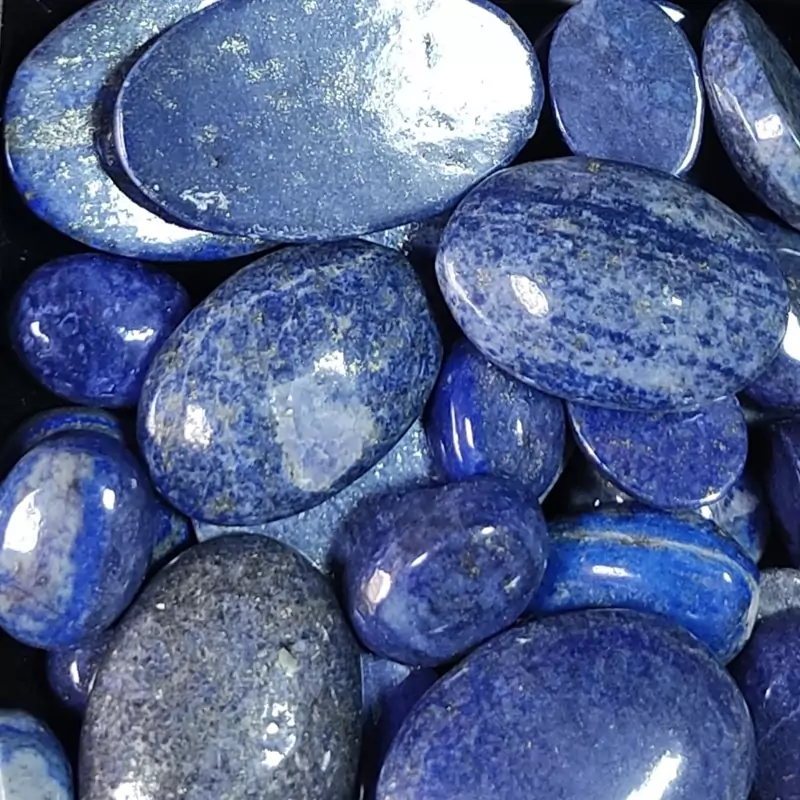 نگین لاجورد طبیعی
