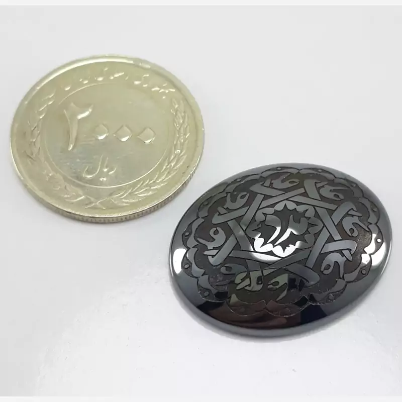 نگین حدید روکش دار