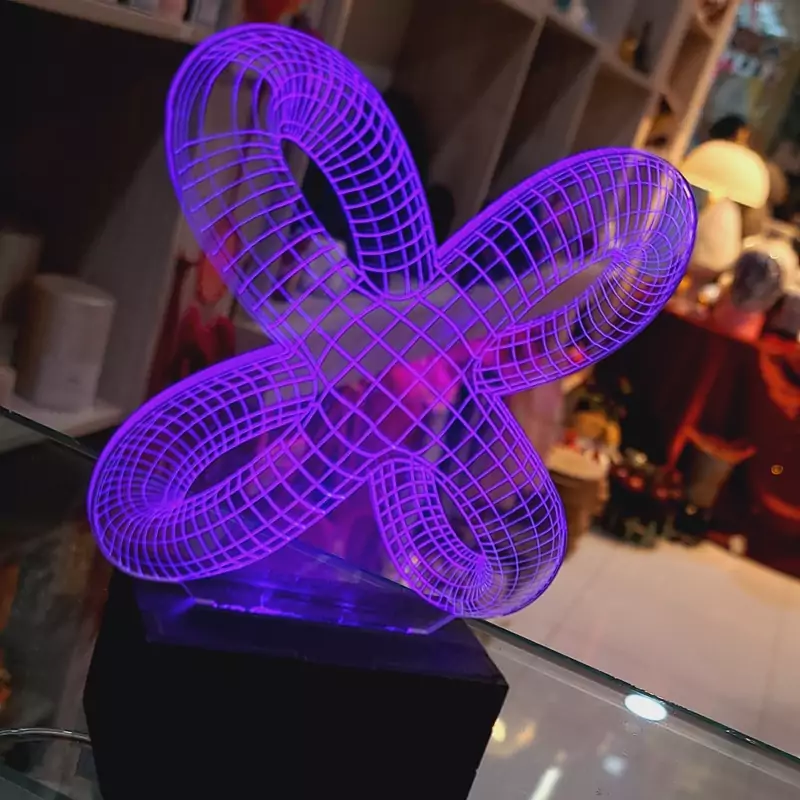 چراغ خواب فانتزی چراغخواب فانتزی چراغ خواب چوبی چراغ کودک چراغ 3بعدی چراغ ال ای دی شب خواب اباژور کودک اباژور هندسی