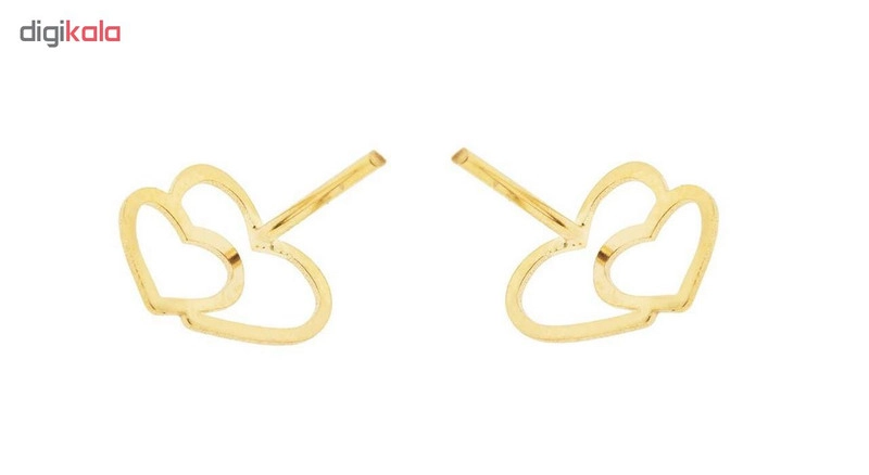 گوشواره طلا 18عیار الن مدل EL149 - 0.24 گرم