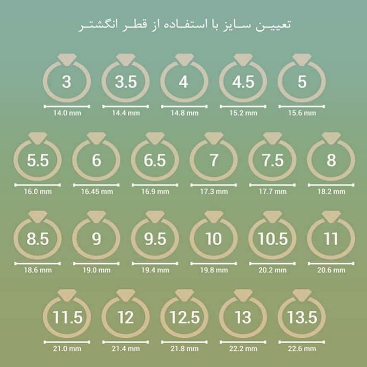 انگشتر طلا 18 عیار زنانه گالری یارطلا کد AN02-20