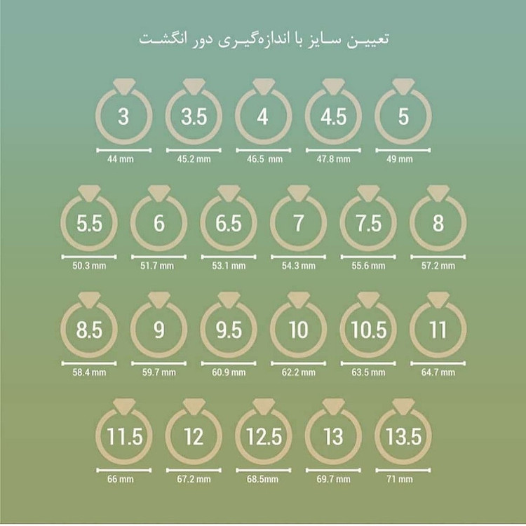انگشتر طلا 18 عیار زنانه گالری یارطلا کد AN02-20