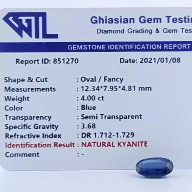 نگین کیانیت با شناسنامه قابل استعلام