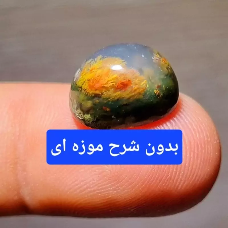 نگین بینظیر و تکرار نشدنی کلکسیونی شجر شکوفه تراش دامله ابعاد 15 در 12 و وزن 2 گرم 17 صدم گرم.توضیحات دارد