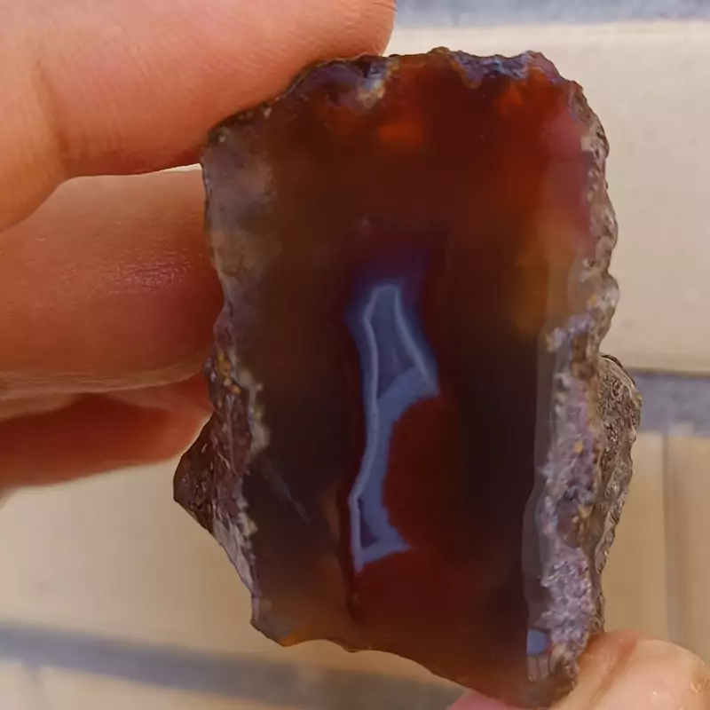 راف عقیق سرخ  و رنگی آبدار