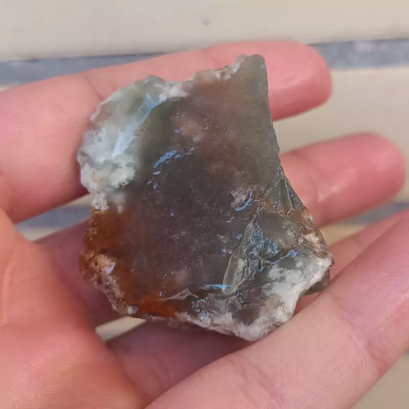 راف عقیق سبز خوش رنگ