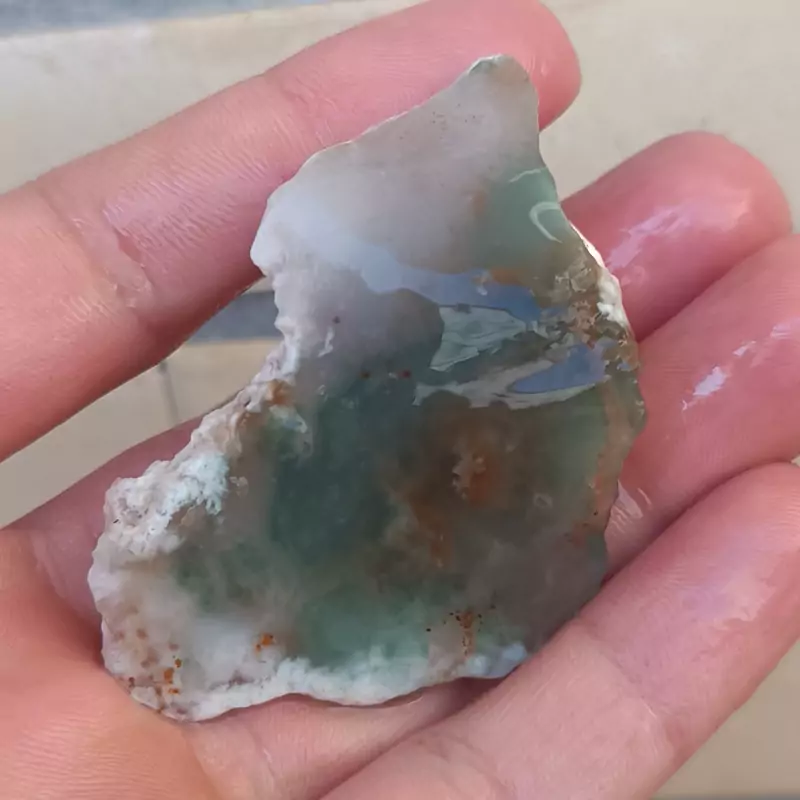 راف عقیق سبز آبدار