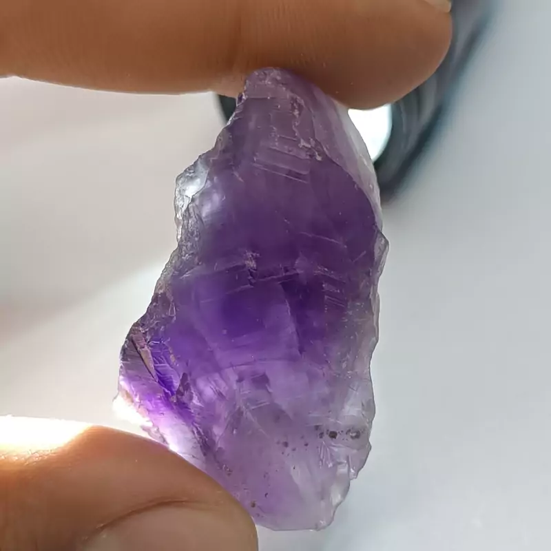 راف آمیتیست درجه یک جواهری بکر