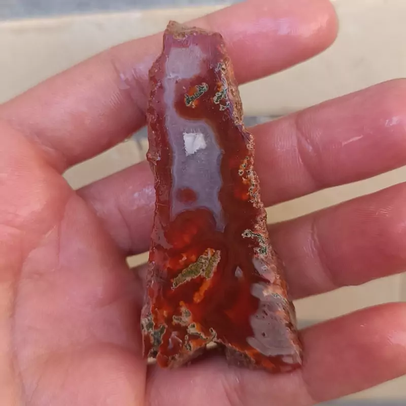راف عقیق آبدار سرخ ناب