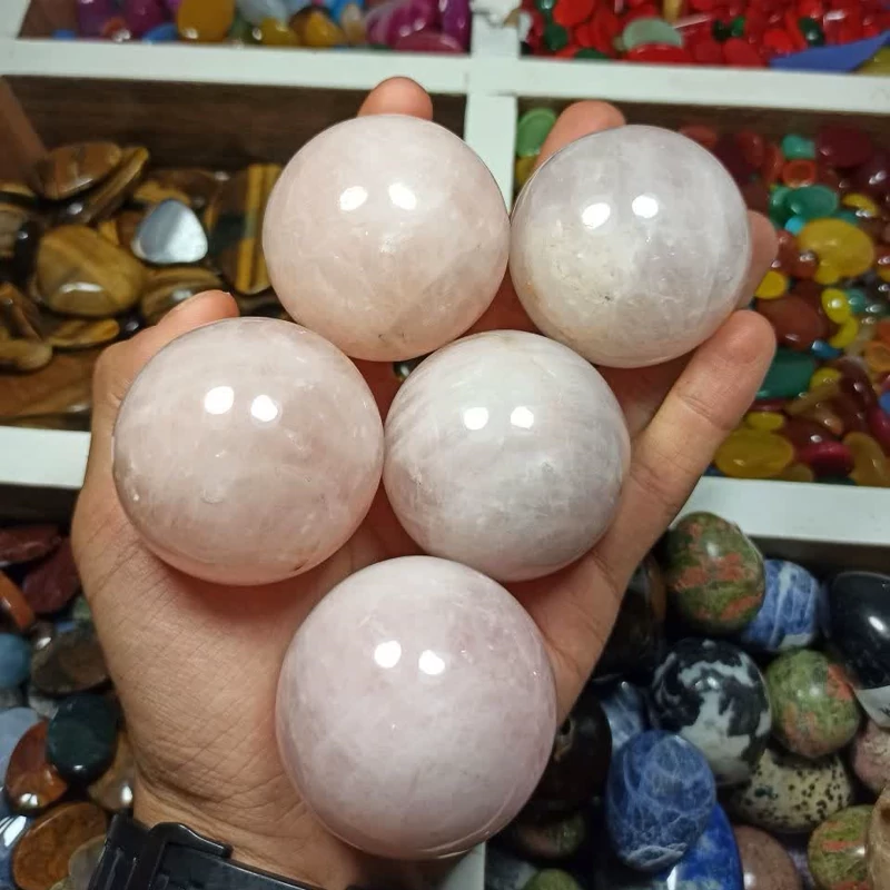 گوی سنگی معدنی رزکواترز  تراش توپی کد1