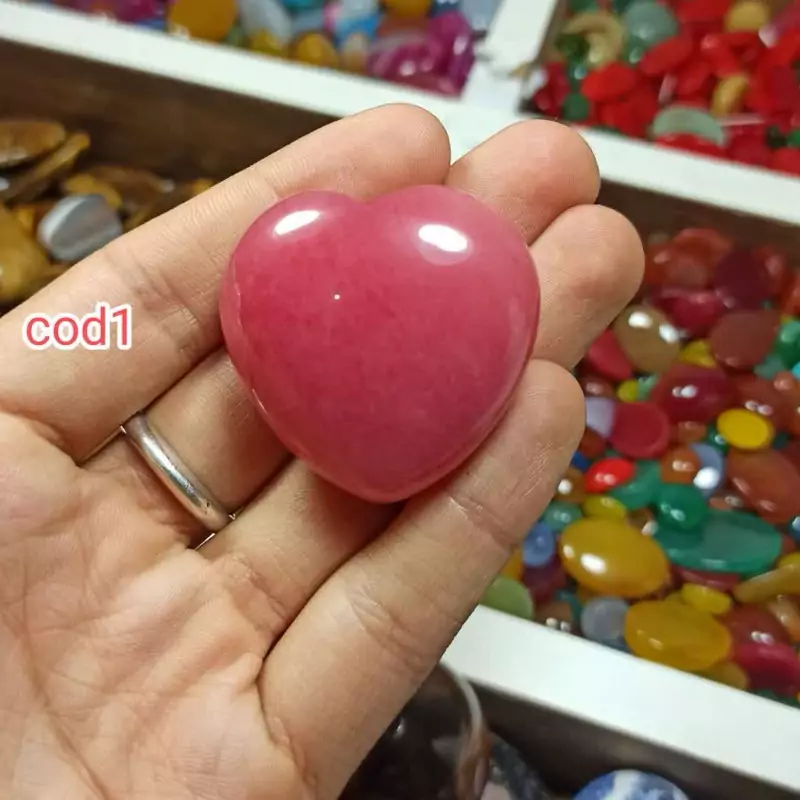 عقیق تراش قلبی درشت