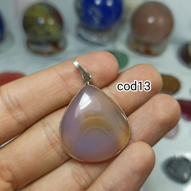 سنگ عقیق  آویز  مدال
