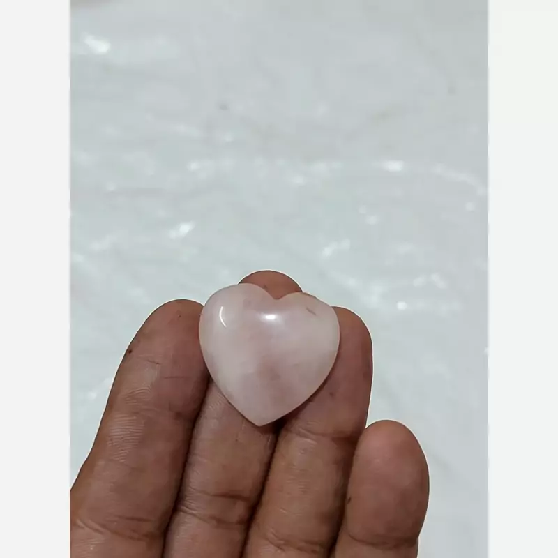 سنگ کواترز تراش قلبی کد10
