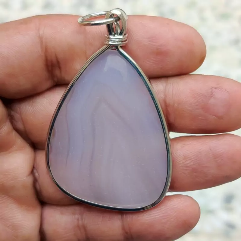 گردن آویز عقیق کد 4