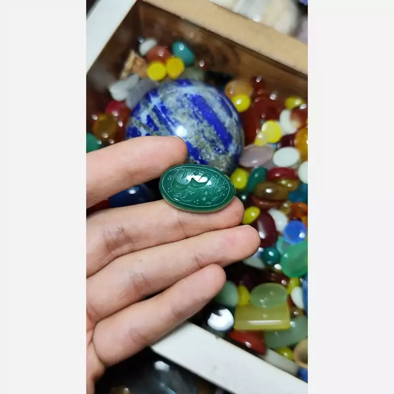 عقیق خطی درشت