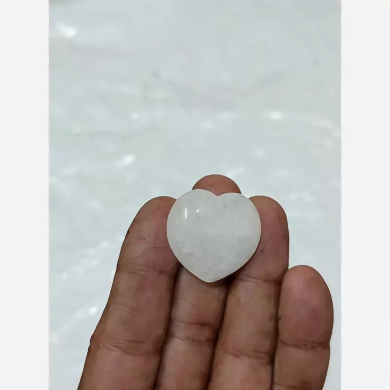 سنگ کواترز تراش قلبی کد9
