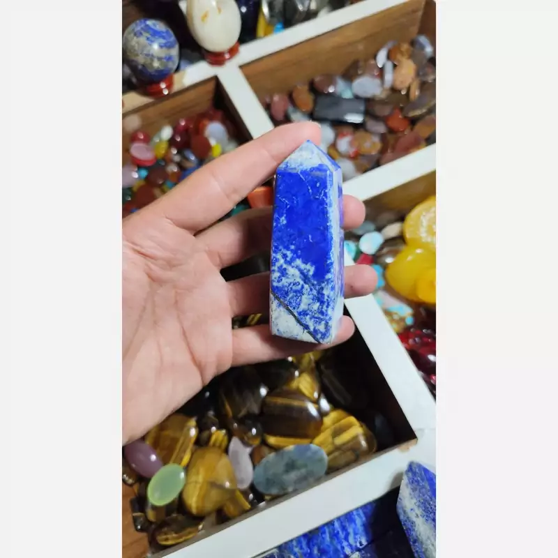 لاجورد اصل افغان تراش منشور کد23
