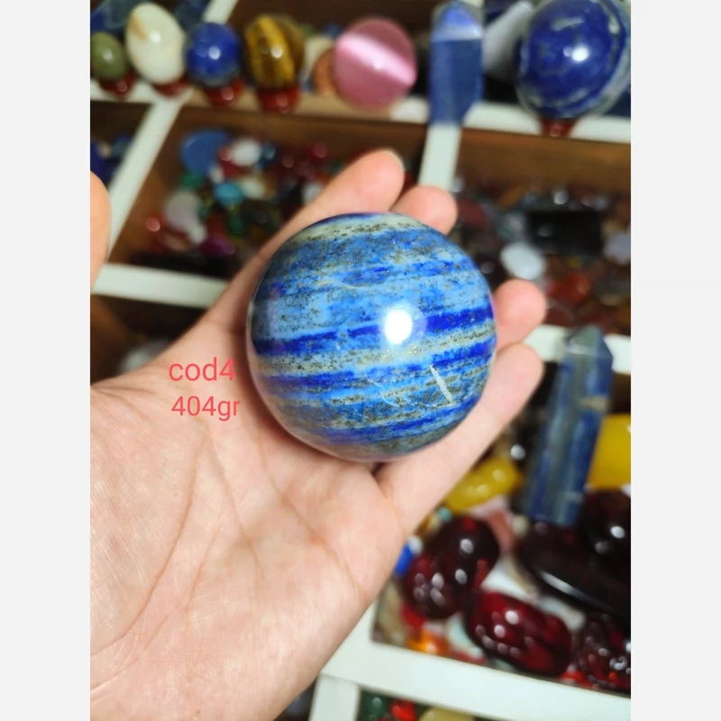 گوی سنگی لاجورد افغان کد2