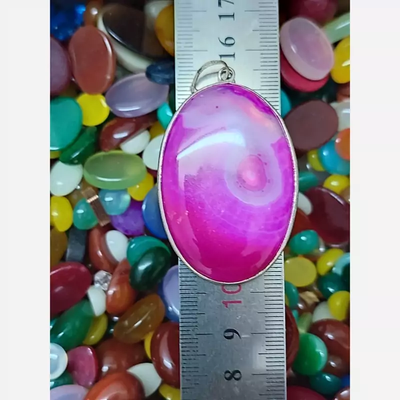 گردن آویز عقیق کد1