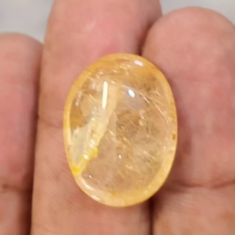 سنگ راتیل مویی طلایی کد1