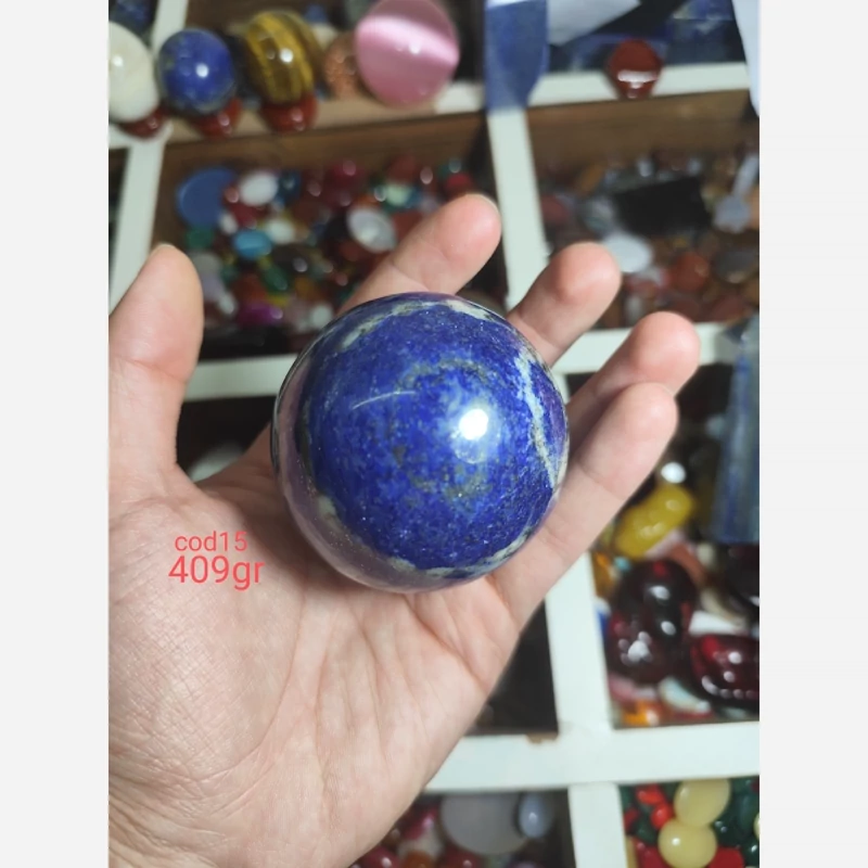 گوی سنگی لاجورد افغان کد22
