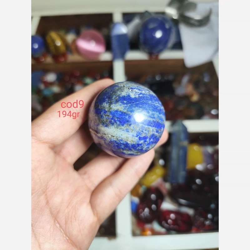 گوی سنگی لاجورد افغان کد12