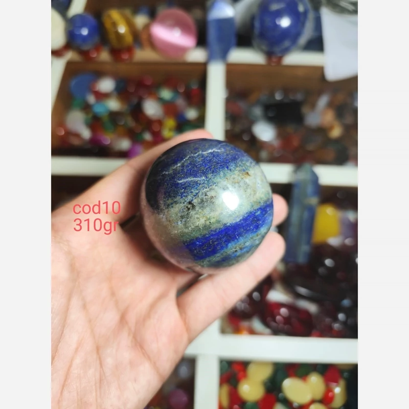 گوی سنگی لاجورد افغان کد14