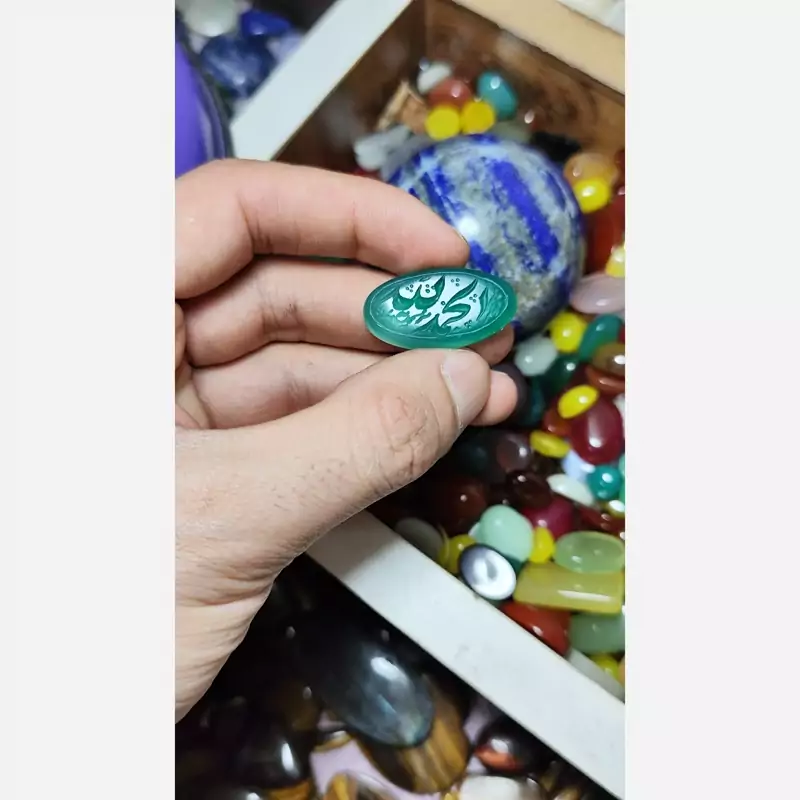 عقیق خطی درشت کد1