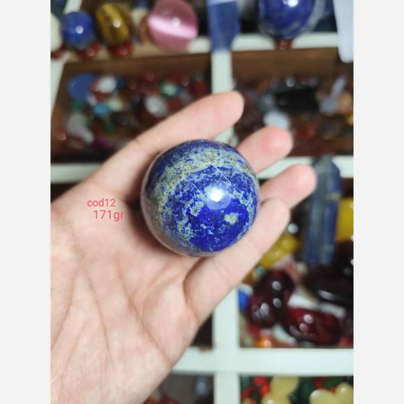 گوی سنگی لاجورد افغان کد25
