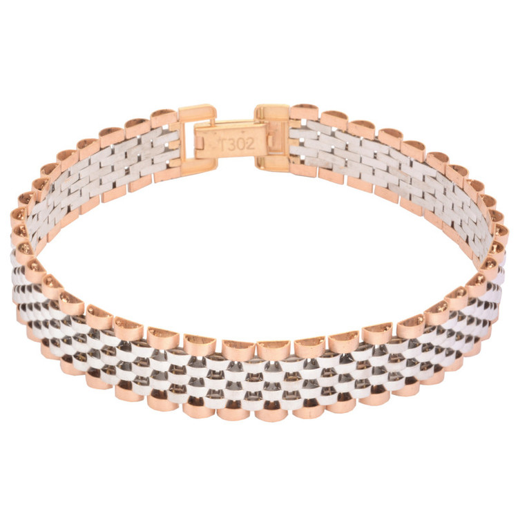 دستبند طلا 18 عیار زنانه طلای مستجابی مدل پارادایس کد RS18