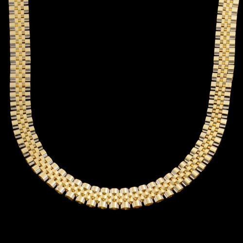 گردنبند طلا 18 عیار زنانه طلای مستجابی کد 453
