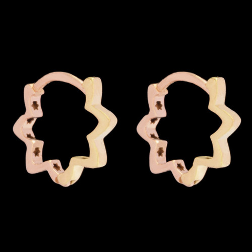 گوشواره طلا 18 عیار زنانه طلای مستجابی کد 29