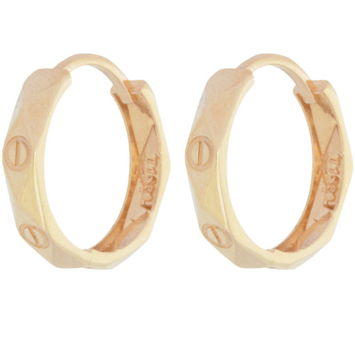 گوشواره طلا 18 عیار زنانه طلای مستجابی مدل حلقه ای کد 405
