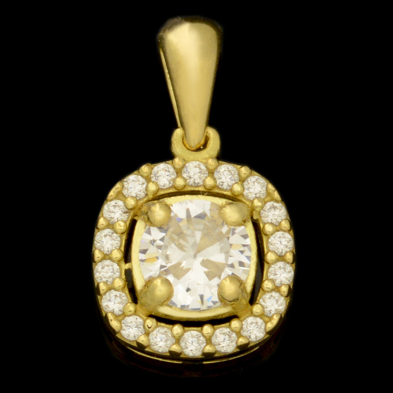 آویز گردنبند طلا 18 عیار زنانه طلای مستجابی کد 67005