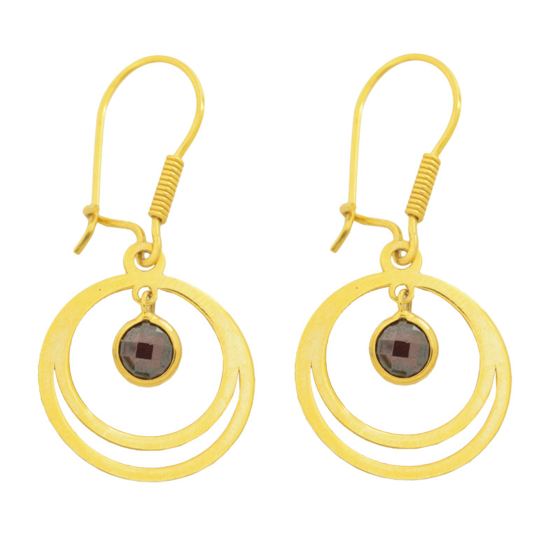 گوشواره طلا 18 عیار زنانه طلای مستجابی کد 670170