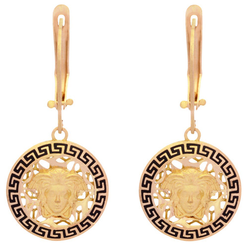 گوشواره طلا 18 عیار زنانه طلای مستجابی مدل A1111