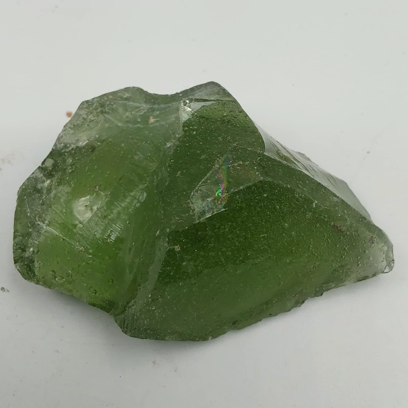 سنگ قیمتی ابسیدین سبز. وزن 62 گرم. کد F25