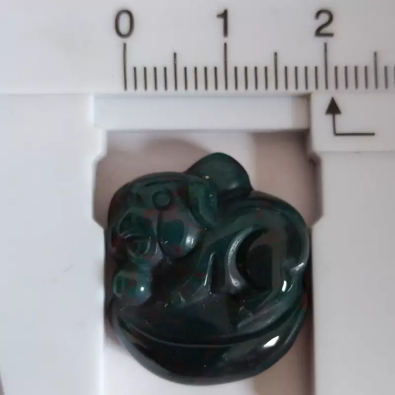 کاروینگ مجسمه سنگ یشم طرح سگ