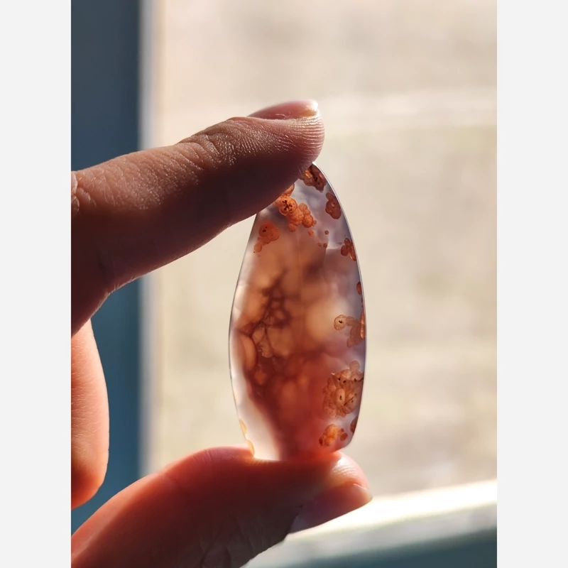 عقیق طبیعی خاص سایز گردنی