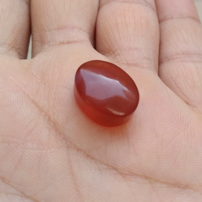 عقیق یمنی سرخ طبیعی آبدار درجه یک خوشرنگ