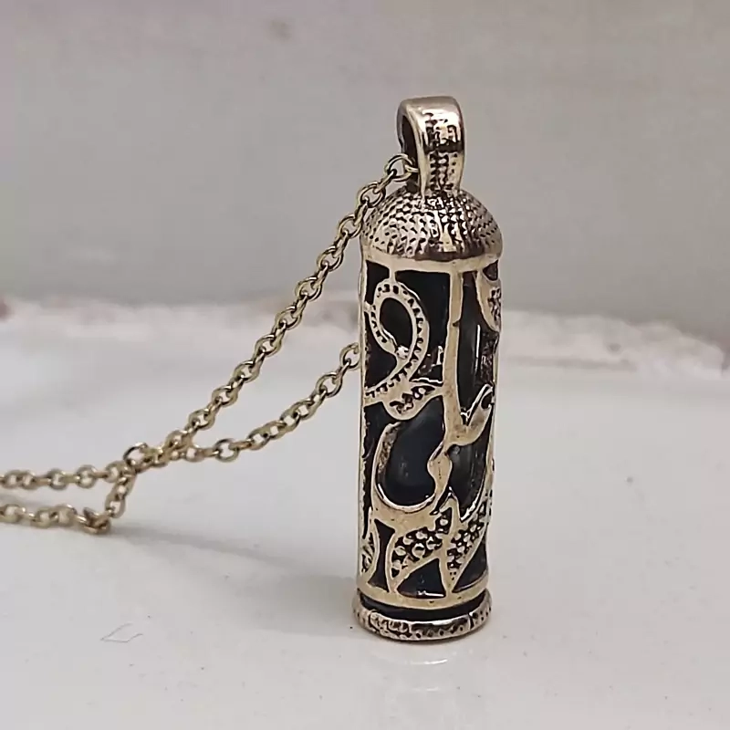 گردنبند لوله حرز امام جواد(ع)نوشته علی