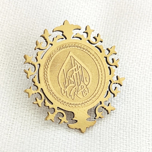 بج سینه یا فاطمه،سنجاق لباس