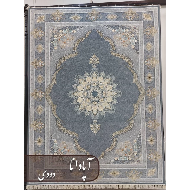 فرش ماشینی 700شانه نخ آکرولیک آپادانا دودی فرش با کیفیت و نخ مرغوب اکریلیک فرش لوکس فرش جدید فرش زیبا اکلریک