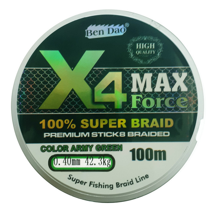 نخ ماهیگیری بندا او مدل max force سایز 0.4 میلی متر
